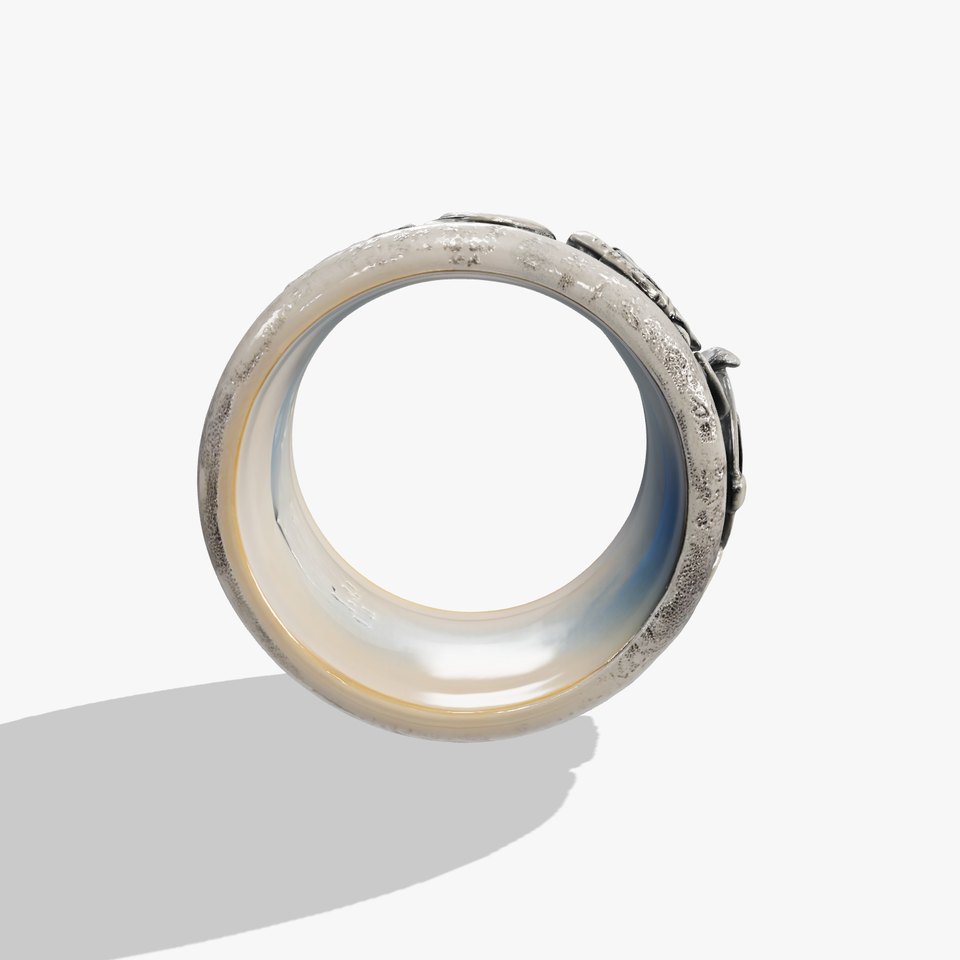 Intricate Silver Ring Model Pack